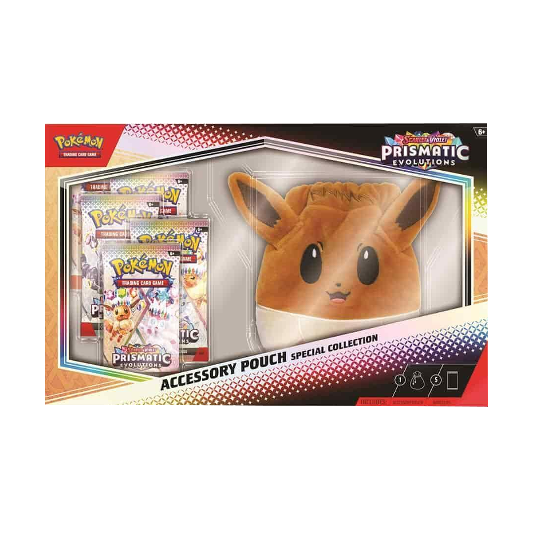 Pokemon TCG: Prismatic Evolutions Eevee Accessory Pouch Special Collection
