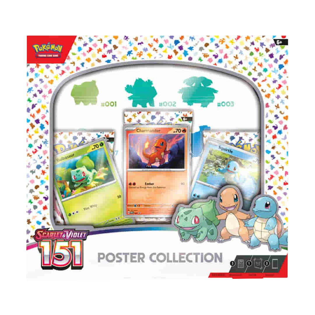 Pokemon TCG: 151 Scarlet & Violet Poster Collection