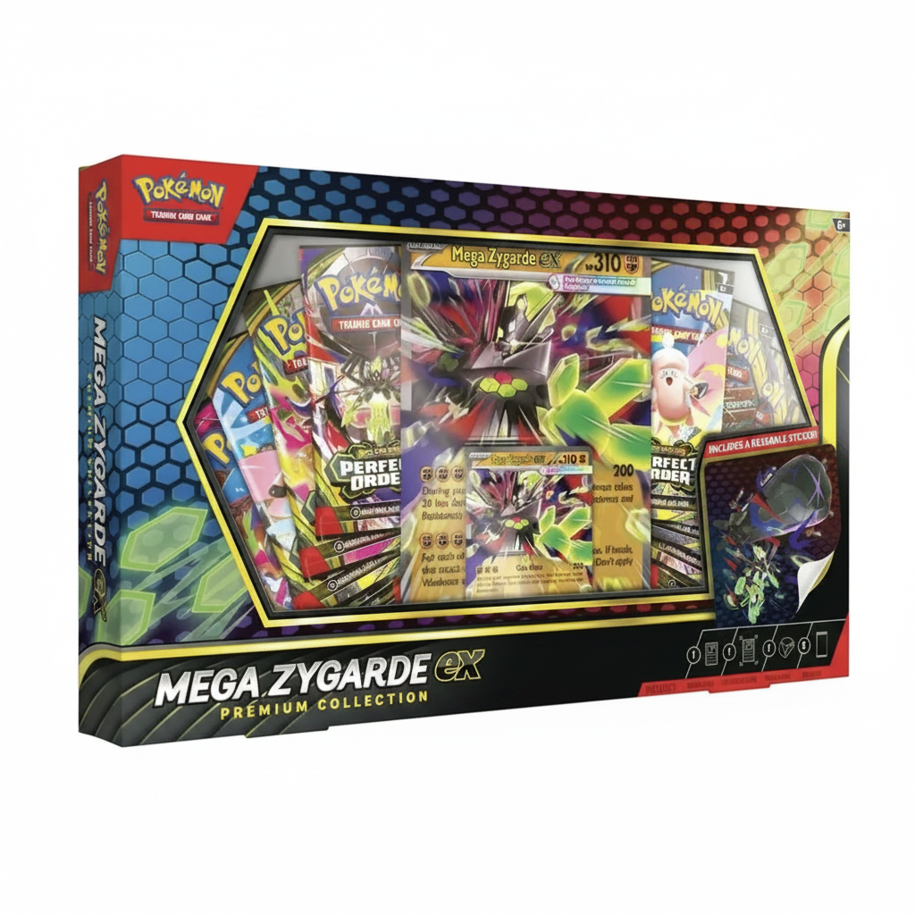 Pokemon TCG: Mega Zygarde ex Premium Collection Box