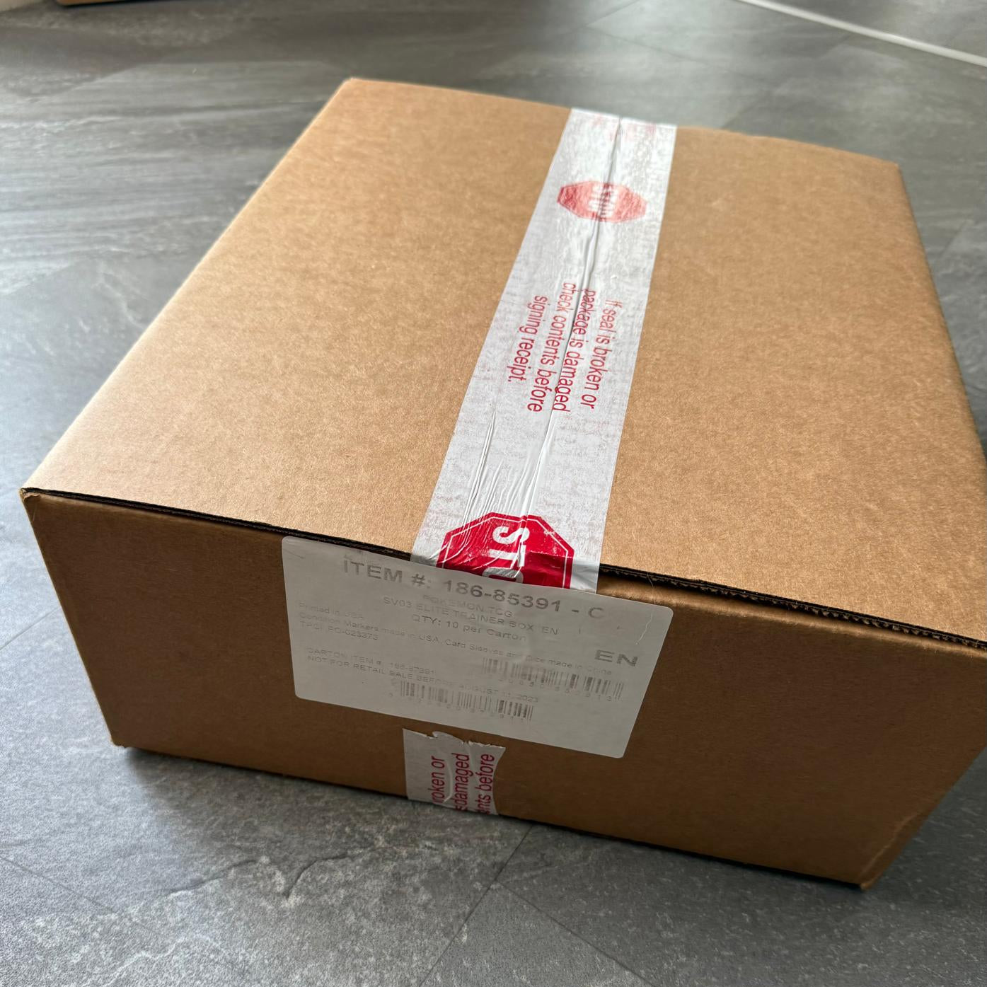 Pokemon TCG: Obsidian Flames Sealed ETB Case - Elite Trainer Box (Case Of 10)