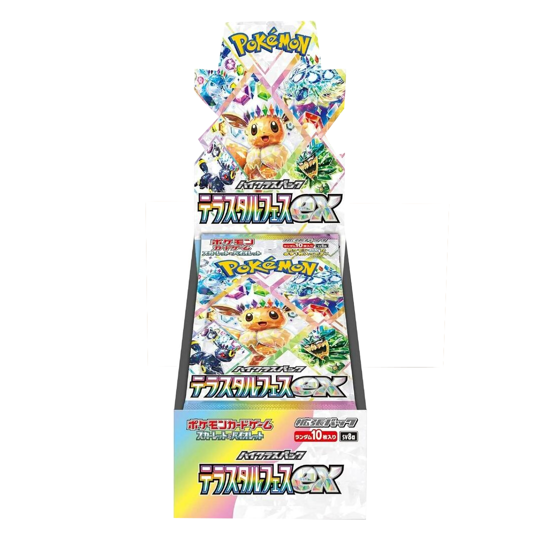 Pokemon TCG: Eeveelutions Terastal Festival EX SV8A Japanese Booster Box