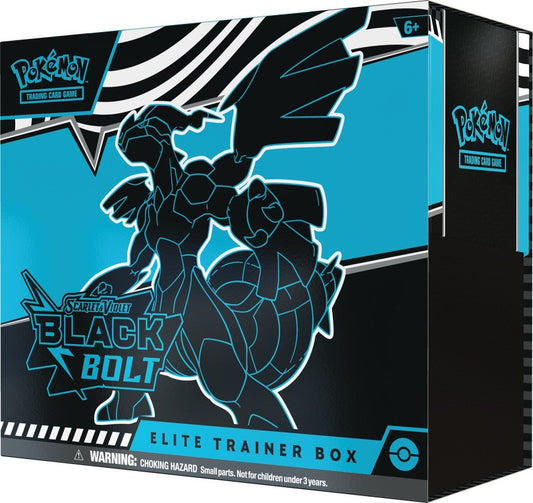 Pokemon TCG: Scarlet & Violet - Black Bolt Elite Trainer Box