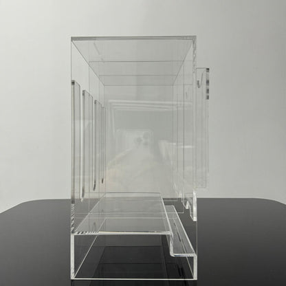 3 Slot Acrylic Booster Pack Display Dispenser