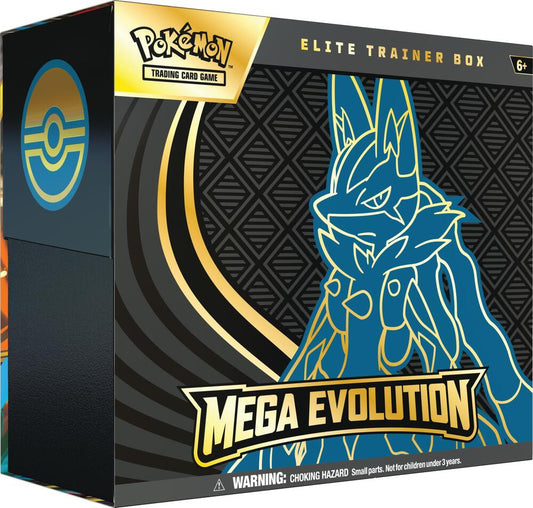 Pokemon TCG: Mega Evolutions Elite Trainer Box [Mega Lucario]