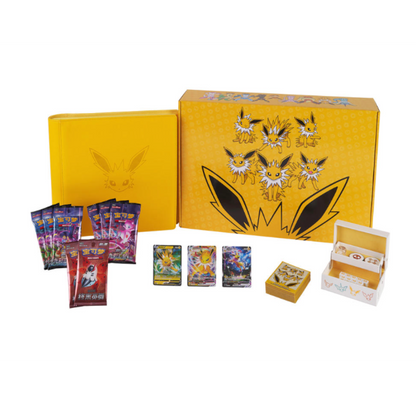 Pokemon TCG: S-Chinese Eevee GX Gift Box Jolteon