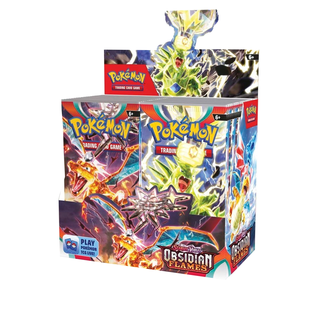 Pokemon TCG: Obsidian Flames Booster Box Display Box x36 pack