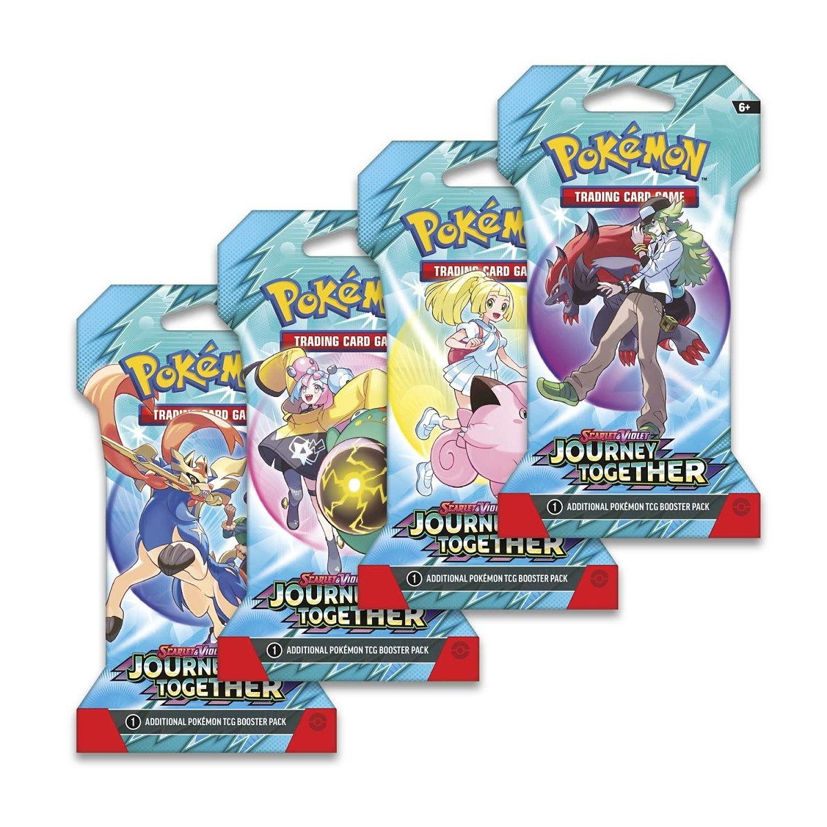 Pokemon TCG: Scarlet & Violet-Journey Together Sleeved Booster Pack