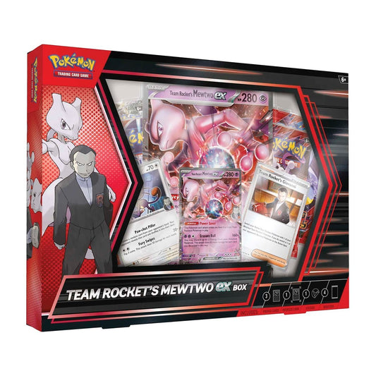 Pokemon TCG: Team Rocket Mewtwo ex Box