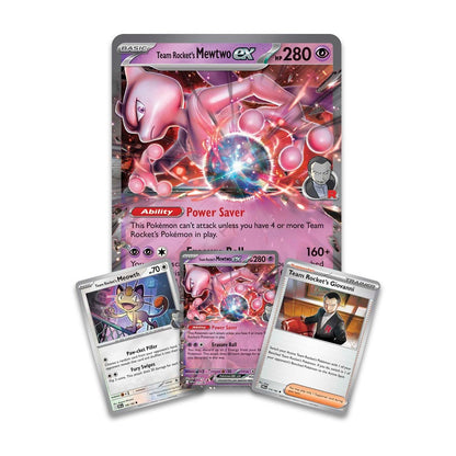 Pokemon TCG: Team Rocket Mewtwo ex Box