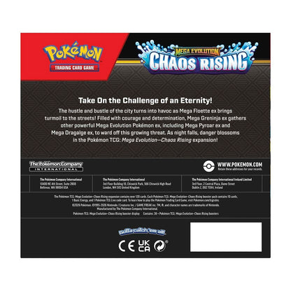 Pokemon TCG: Mega Evolution-Chaos Rising Booster Display Box (36 Packs)