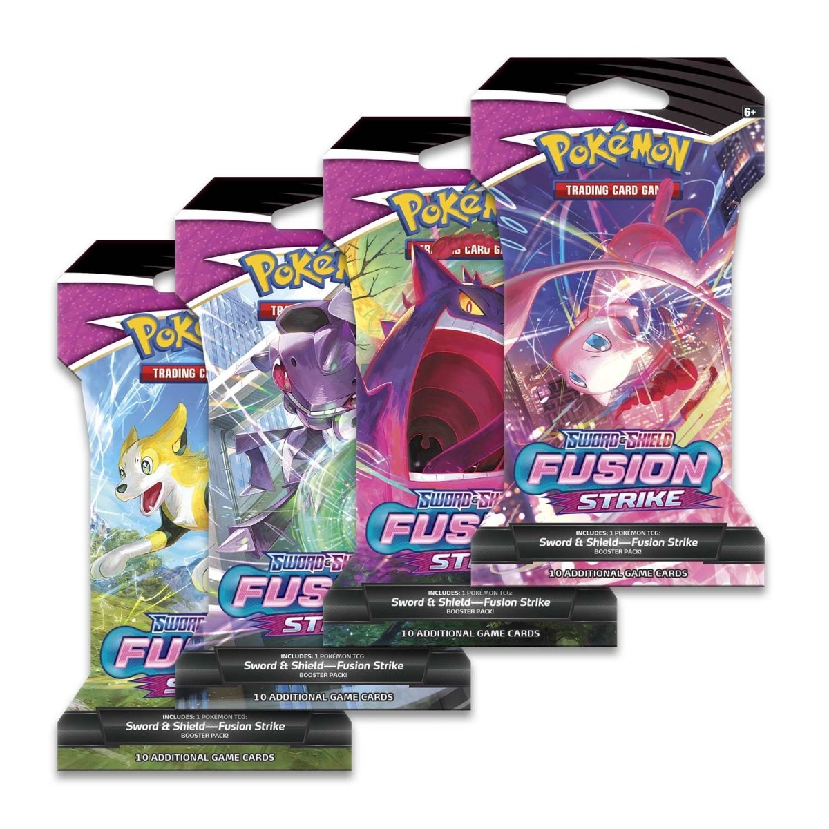 Pokemon TCG: Sword & Shield-Fusion Strike Sleeved Booster Pack