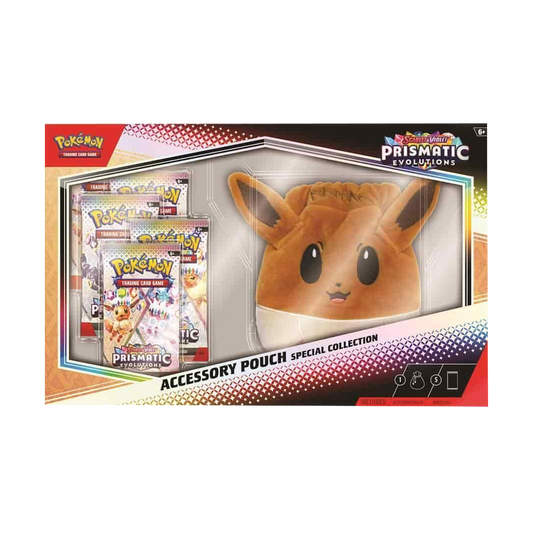 Pokemon TCG: Prismatic Evolutions Eevee Accessory Pouch Special Collection
