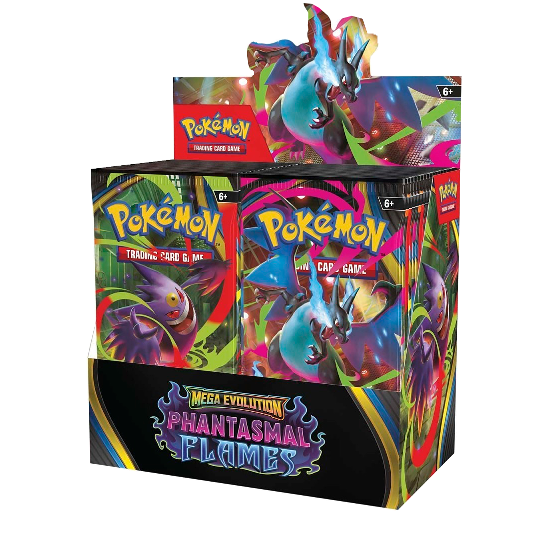 Pokemon TCG: Mega Evolutions Phantasmal Flames Booster Display Box x36 pack