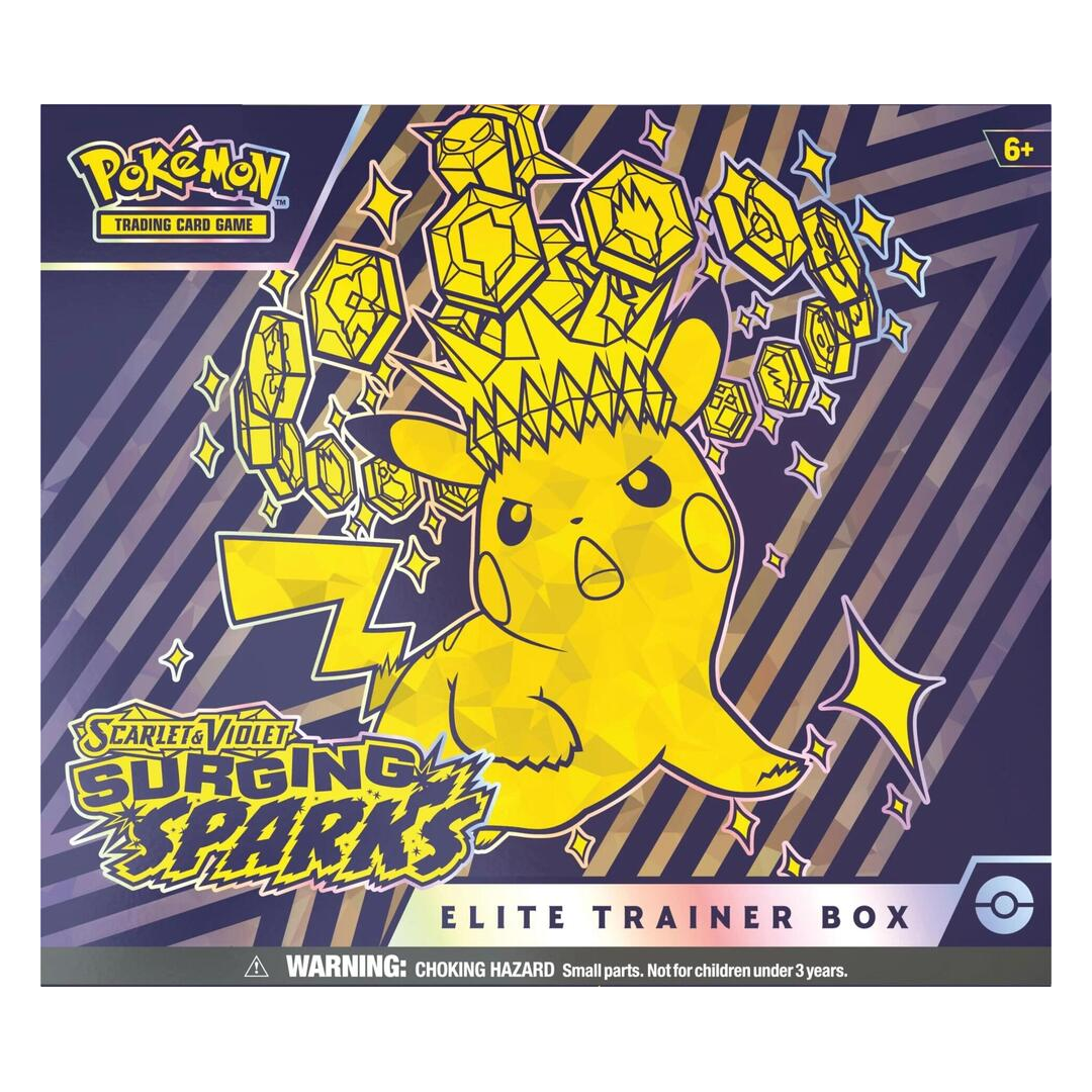 Pokemon TCG: Surging Sparks Elite Trainer Box - SV08
