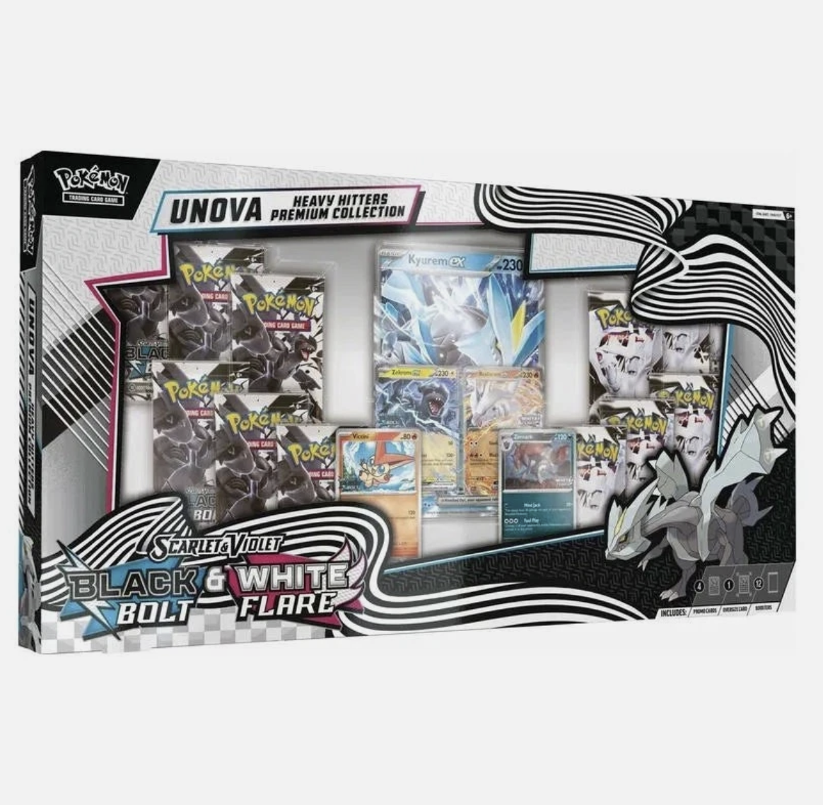 Pokemon TCG: Unova Heavy Hitters Premium Collection: Black Bolt & White Flare