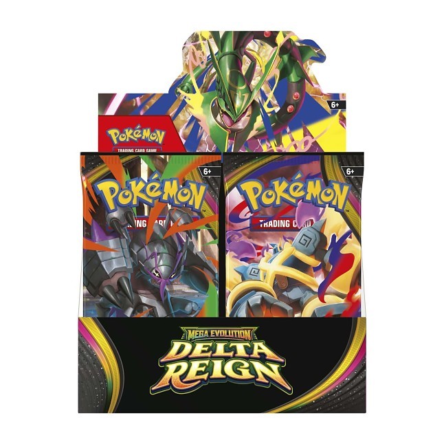 Pokemon TCG Mega Evolution - Delta Reign Booster Display Box front