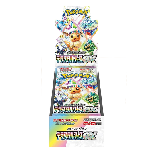 Pokemon TCG: Eeveelutions Terastal Festival EX SV8A Japanese Booster Box