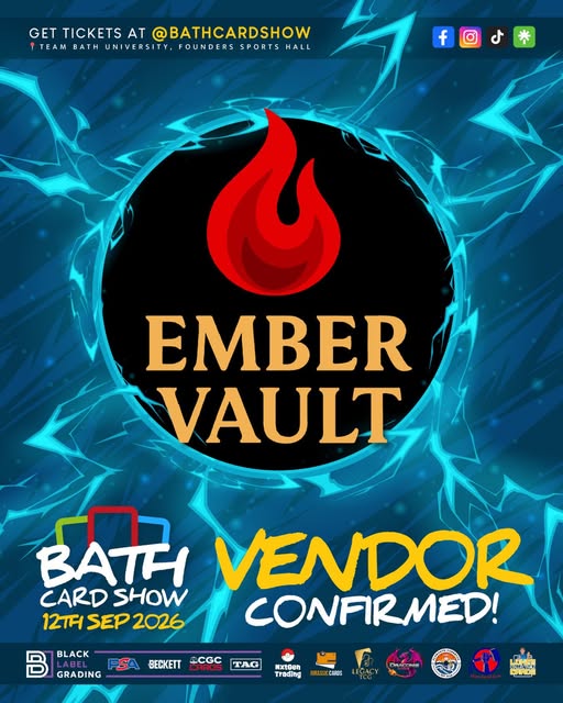 Ember Vault confirmed as a Bath Card Show vendor