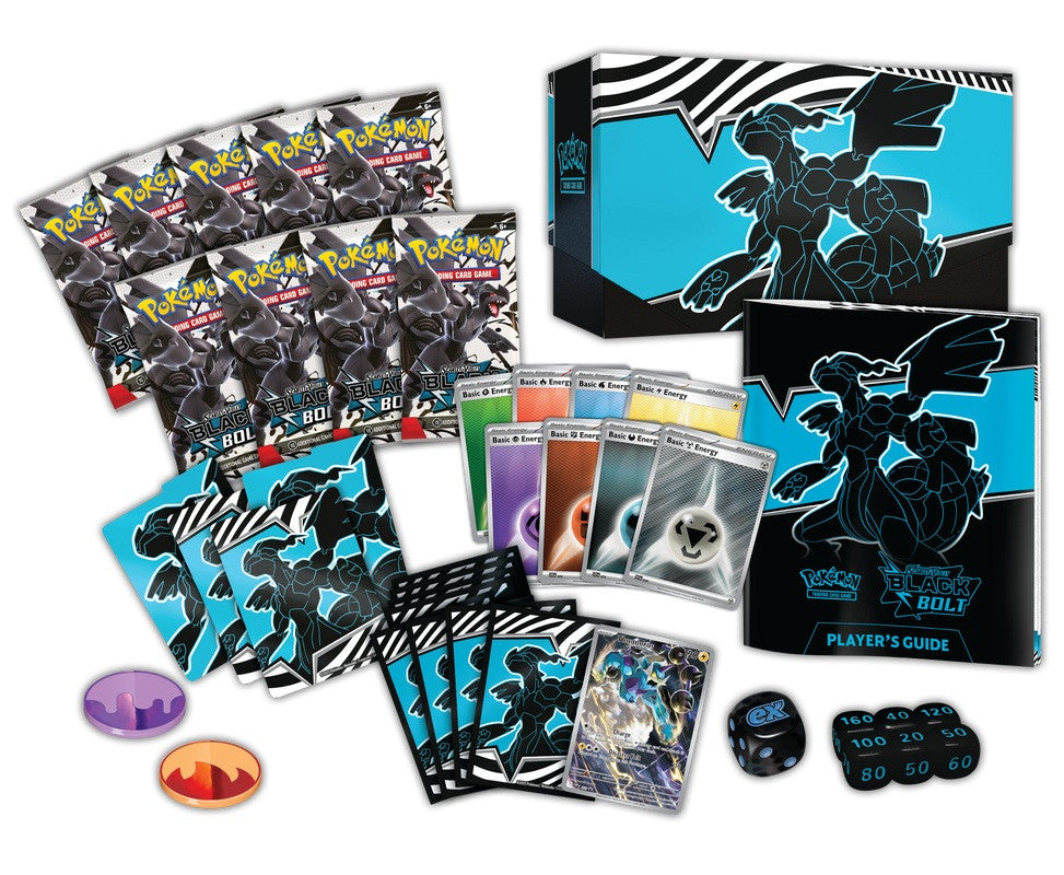 Pokemon TCG: Scarlet & Violet - Black Bolt Elite Trainer Box